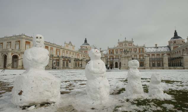 Nieve en Aranjuez Nieve en Aranjuez