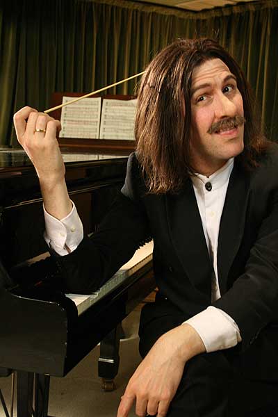 Luis Cobos imitado en 'Celebrities' Luis Cobos imitado en 'Celebrities'
