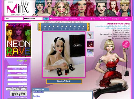 'My Minx' 'My Minx'