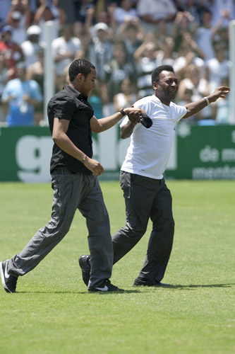 Robinho y Pelé Robinho y Pelé
