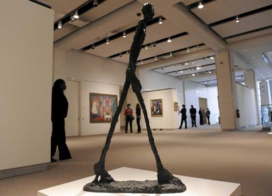 Escultura de Giacometti Escultura de Giacometti