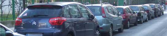 Coches aparcados Coches aparcados