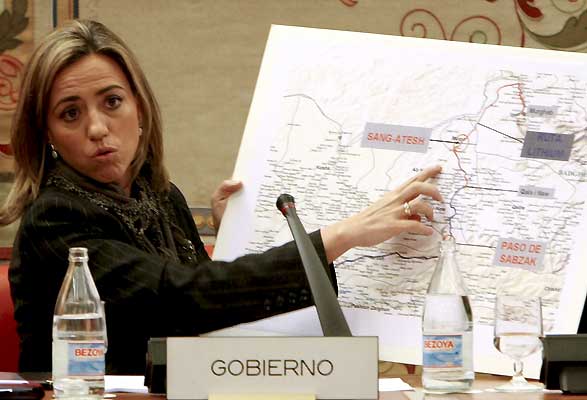 La ministra de Defensa, Carme Chacón La ministra de Defensa, Carme Chacón