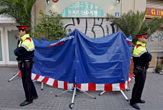 Doble crimen en Barcelona. Doble crimen en Barcelona.