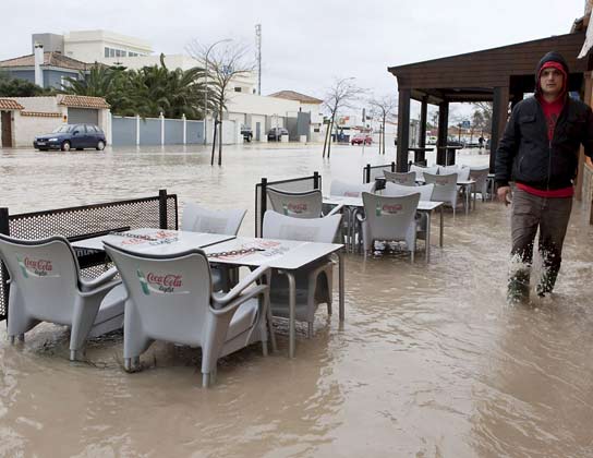 Inundaciones en Chiclana Inundaciones en Chiclana