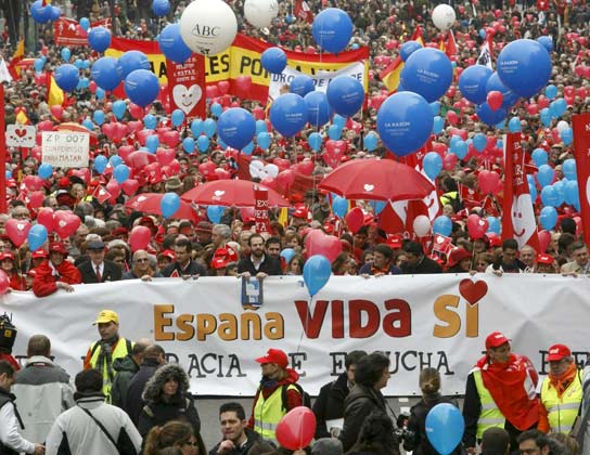 Manifestación contra el Aborto Manifestación contra el Aborto