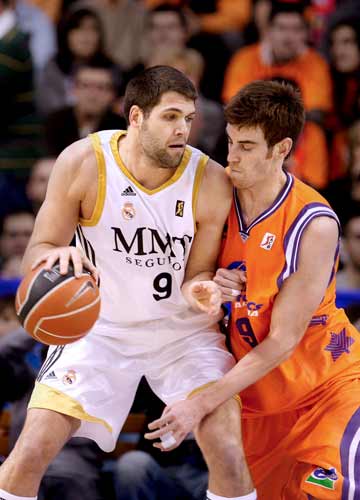 Felipe Reyes y Víctor Claver Felipe Reyes y Víctor Claver