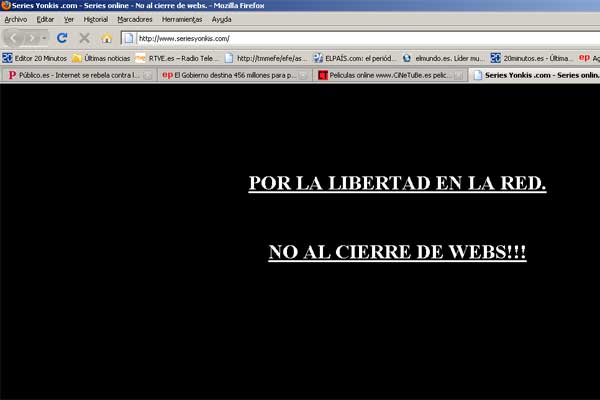 Protesta en Internet Protesta en Internet
