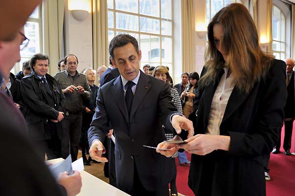 Nicolas Sarkozy y Carla Bruni Nicolas Sarkozy y Carla Bruni