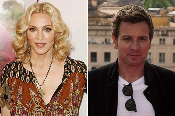 Madonna y Ewan McGregor Madonna y Ewan McGregor