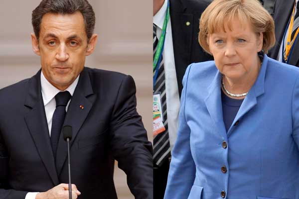 Sarkozy y Merkel Sarkozy y Merkel