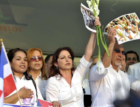 Manifestación en Miami en apoyo de las Damas de Blanco Manifestación en Miami en apoyo de las Damas de Blanco