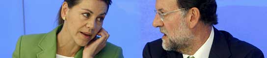 Mariano Rajoy y María Dolores de Cospedal Mariano Rajoy y María Dolores de Cospedal