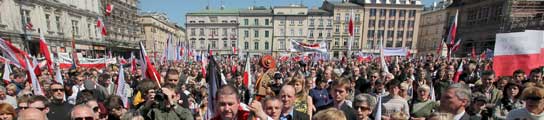 FUNERAL DEL PRESIDENTE POLACO LECH KACZYNSKI Y SU ESPOSA MARÍA
