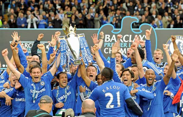 Chelsea campeón de la Premier Chelsea campeón de la Premier