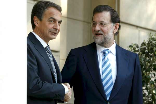 José Luis Rodríguez Zapatero y Mariano Rajoy José Luis Rodríguez Zapatero y Mariano Rajoy