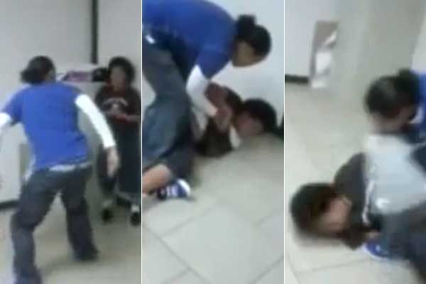 Una profesora agrede brutalmente a un alumno de 13 años Una profesora agrede brutalmente a un alumno de 13 años