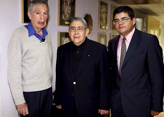 Alejandro Espinosa, Félix Alarcón y Patricio Cerda Alejandro Espinosa, Félix Alarcón y Patricio Cerda