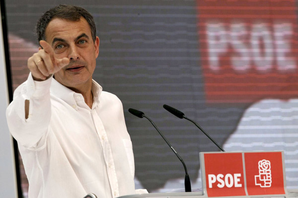 José Luis Rodríguez Zapatero en Elche. José Luis Rodríguez Zapatero en Elche.