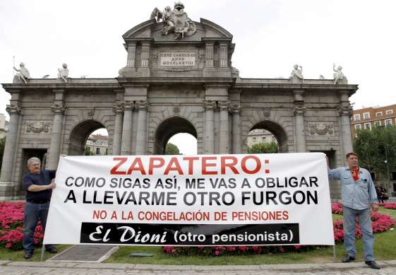 Protesta de 'El Dioni' Protesta de 'El Dioni'