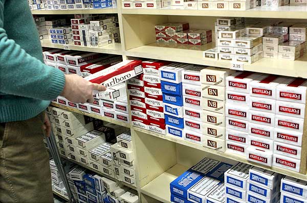 Tabaco en un estanco Tabaco en un estanco