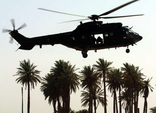 Helicóptero español Helicóptero español