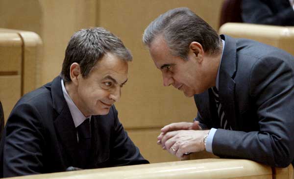 Zapatero y Corbacho Zapatero y Corbacho