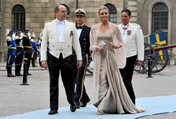 Príncipe Alberto y Charlene Wittstock Príncipe Alberto y Charlene Wittstock