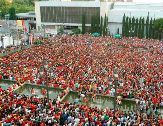 España vibra con la final España vibra con la final