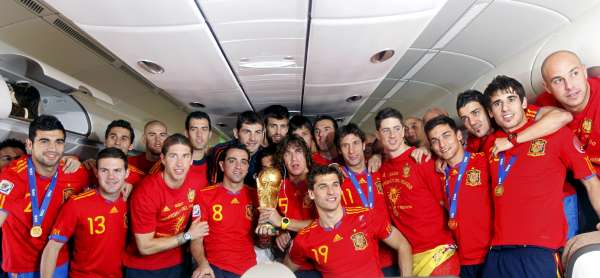 La selección española La selección española