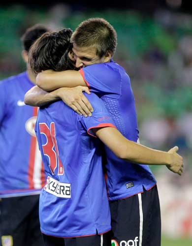 Gol de Camacho con el Atlético Gol de Camacho con el Atlético