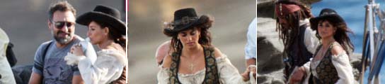 Pe en 'Piratas del Caribe 4' Pe en 'Piratas del Caribe 4'