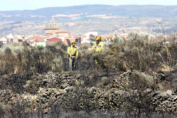 Incendio en Arribes del Duero. Incendio en Arribes del Duero.