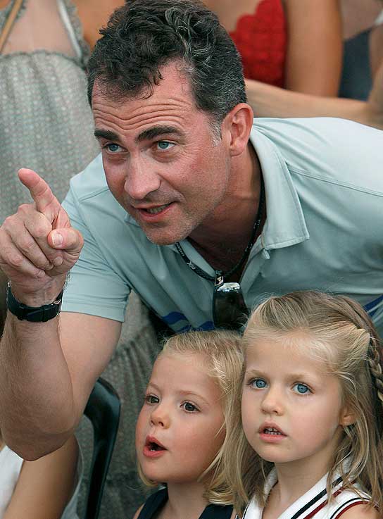 Don Felipe en Mallorca Don Felipe en Mallorca
