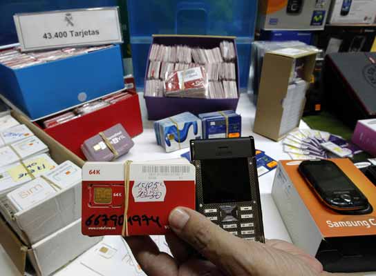 Desarticulada una red de estafa a compañías de móvil Desarticulada una red de estafa a compañías de móvil