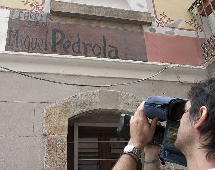 Pintada dedicada a un miliciano Pintada dedicada a un miliciano