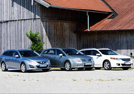 Honda, Mazda y Toyota Honda, Mazda y Toyota