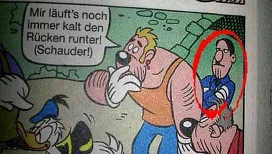 Hitler en un cómic Hitler en un cómic
