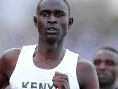 El keniano David Rudisha El keniano David Rudisha