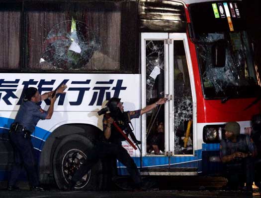 Secuestro de un autobús en Filipinas Secuestro de un autobús en Filipinas