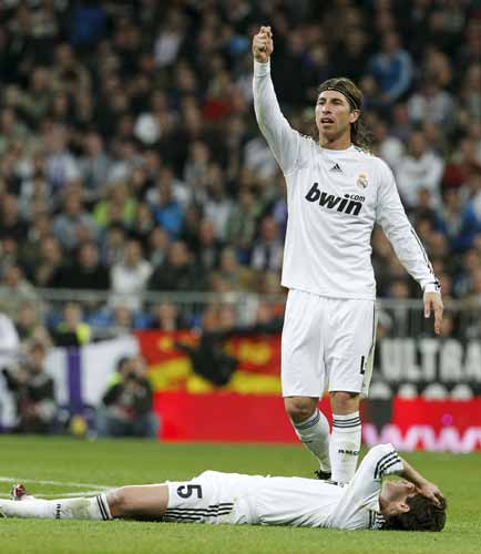 Gago y Sergio Ramos Gago y Sergio Ramos