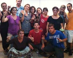 Activistas españoles en El Aaiún
