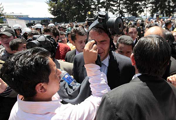 Disturbios en Ecuador Disturbios en Ecuador