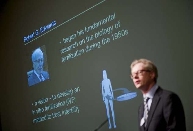 Robert Edwards, Nobel de Medicina Robert Edwards, Nobel de Medicina