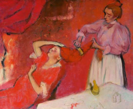 'El Pentinat', de Edgar Degas. 'El Pentinat', de Edgar Degas.