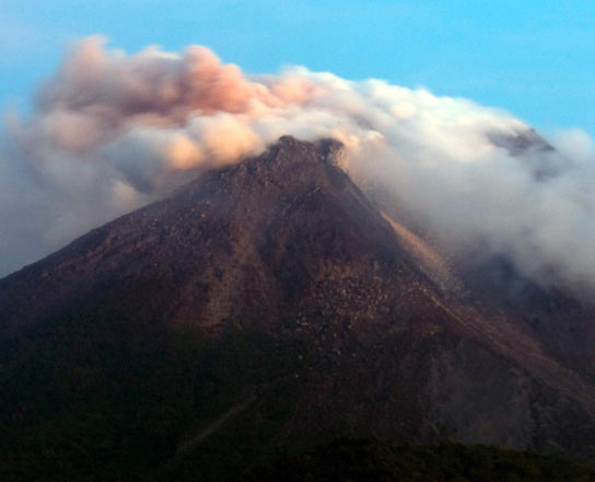 Volcán en Java Volcán en Java