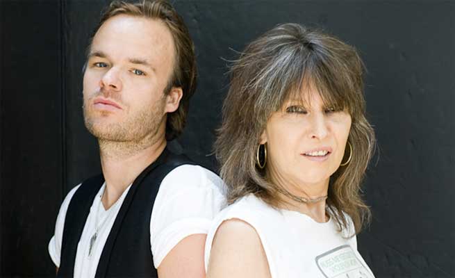 Jp Jones y Chrissie Hynde Jp Jones y Chrissie Hynde