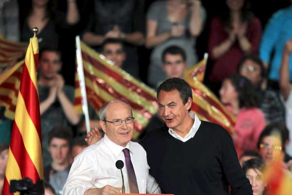 Zapatero y Montilla Zapatero y Montilla