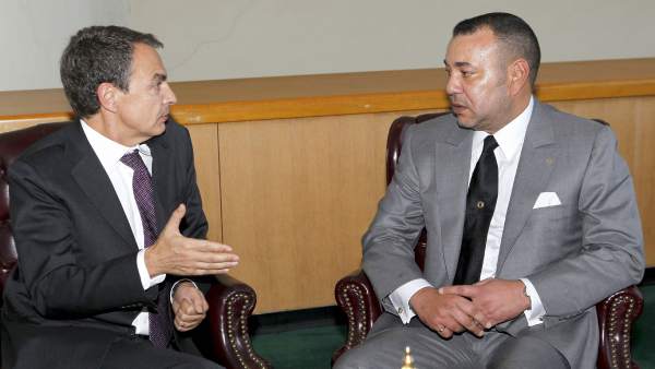 Zapatero y Mohamed VI Zapatero y Mohamed VI