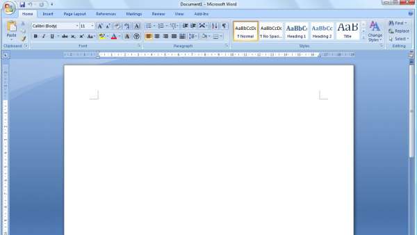 Microsoft Word 2007 Microsoft Word 2007